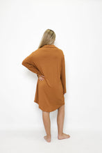 Load image into Gallery viewer, Ladies Winter Luxury Sleep Shirt - Spice Bamboo