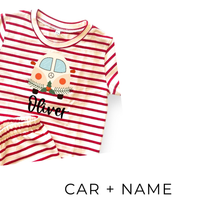 Load image into Gallery viewer, Christmas Striped Pajamas 2024