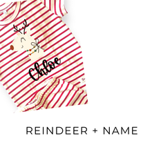 Load image into Gallery viewer, Christmas Striped Pajamas 2024