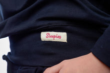 Load image into Gallery viewer, Ladies Winter Pajamas set - Midnight Black