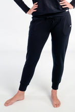 Load image into Gallery viewer, Ladies Winter Pajamas set - Midnight Black