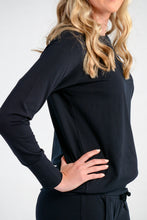 Load image into Gallery viewer, Ladies Winter Pajamas set - Midnight Black