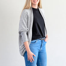 Load image into Gallery viewer, Ladies CardiGown - Jersey Grey