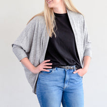 Load image into Gallery viewer, Ladies CardiGown - Jersey Grey