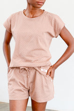 Load image into Gallery viewer, Ladies Summer Pajama Set - Cinnamon and Sugar