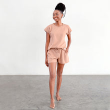 Load image into Gallery viewer, Ladies Summer Pajama Set - Cinnamon and Sugar