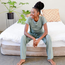 Load image into Gallery viewer, Ladies Mid-season Pajamas - Sage