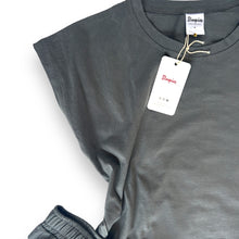 Load image into Gallery viewer, Ladies Summer Pajama Set - Charcoal