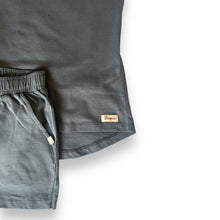 Load image into Gallery viewer, Ladies Summer Pajama Set - Charcoal