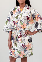 Load image into Gallery viewer, Ladies Kimono Gown -  Floral