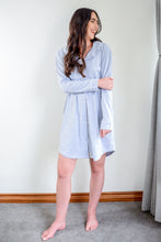 Load image into Gallery viewer, Ladies Winter Luxury Sleep Shirt - Grey