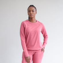 Load image into Gallery viewer, Ladies Winter Pajamas set - Protea Blush