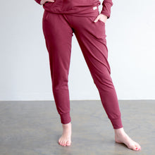Load image into Gallery viewer, Ladies Winter Pajamas - Burgundy