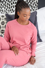 Load image into Gallery viewer, Ladies Winter Pajamas set - Protea Blush
