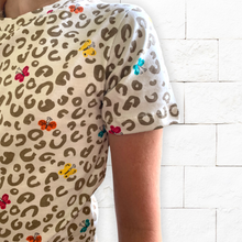 Load image into Gallery viewer, Girls Summer Pajama Set - Leopard