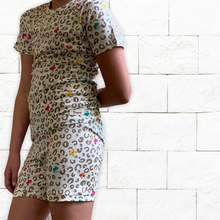 Load image into Gallery viewer, Girls Summer Pajama Set - Leopard