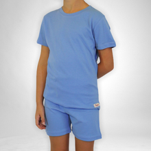 Load image into Gallery viewer, Boys Summer Pajamas - Sky Blue