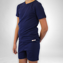 Load image into Gallery viewer, Kids Summer Pajama Set - Navy