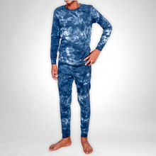 Load image into Gallery viewer, Boys Winter Pajamas - Ocean Blue