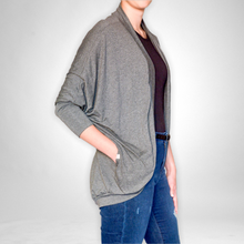 Load image into Gallery viewer, Ladies CardiGown - Charcoal Grey
