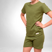 Load image into Gallery viewer, Kids Summer Pajama Set - Fern