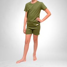 Load image into Gallery viewer, Kids Summer Pajama Set - Fern