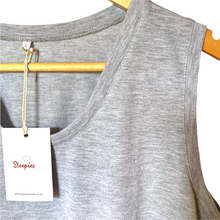 Load image into Gallery viewer, Ladies Summer Vest Pajama Set -  Grey