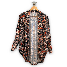 Load image into Gallery viewer, Ladies CardiGown -  Leopard Blush