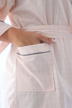 Load image into Gallery viewer, Ladies Kimono Gown -  Pink and Grey check
