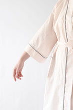Load image into Gallery viewer, Ladies Kimono Gown -  Pink and Grey check
