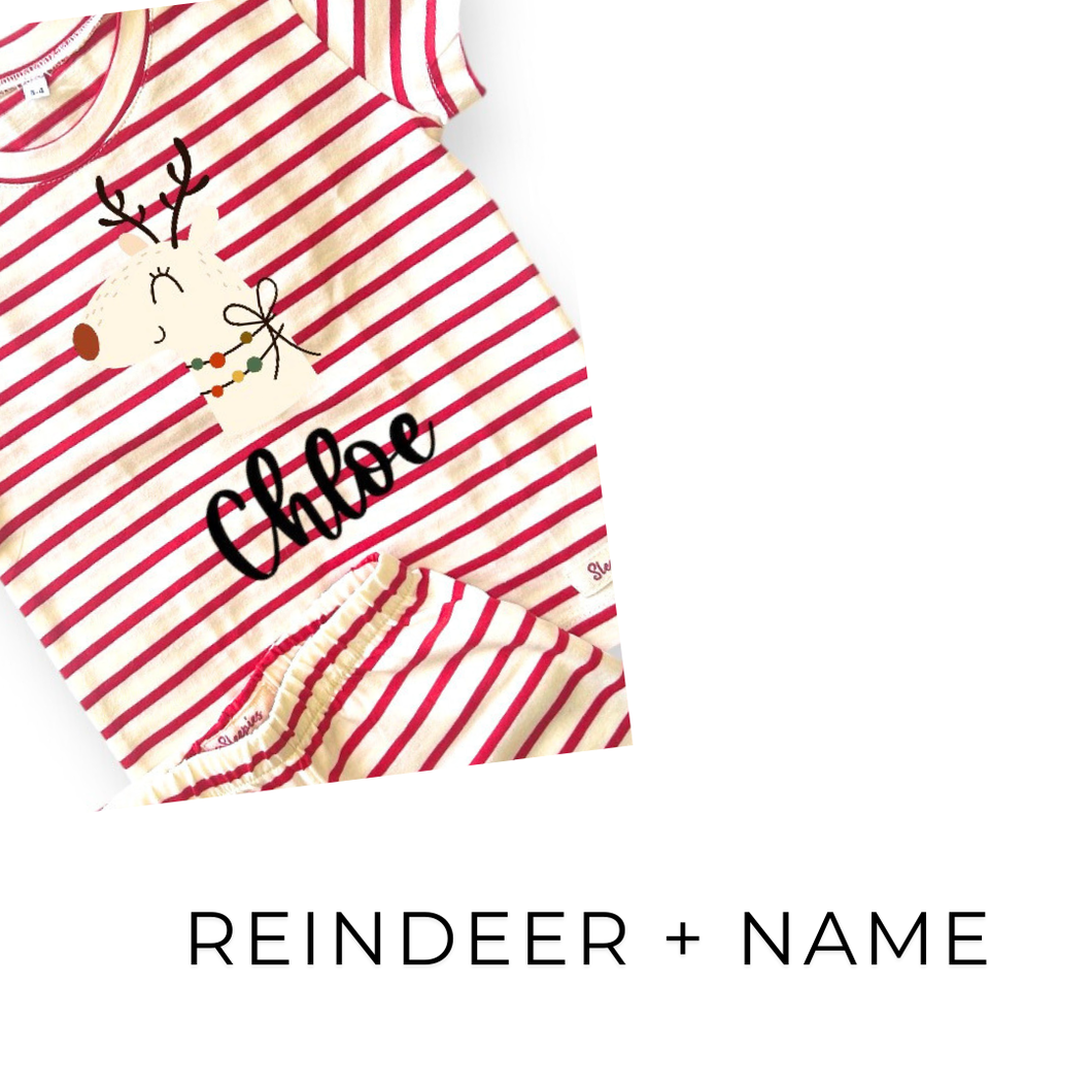 Christmas Striped Pajamas 2024