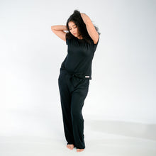 Load image into Gallery viewer, Ladies Mid-season Pajamas - Black
