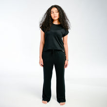 Load image into Gallery viewer, Ladies Mid-season Pajamas - Black
