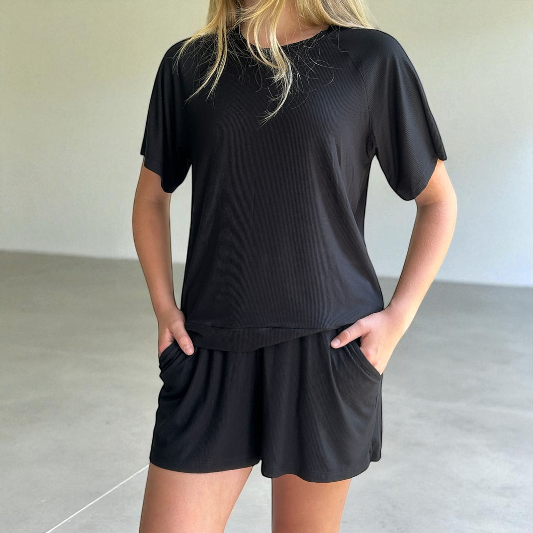 Summer BAMBOO sets - Black Rib