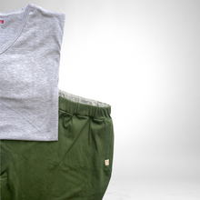Load image into Gallery viewer, Mens Pajamas - Fern and Grey
